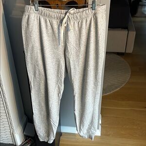 H&M Lt. Gray with Black Speckles Sweatpants